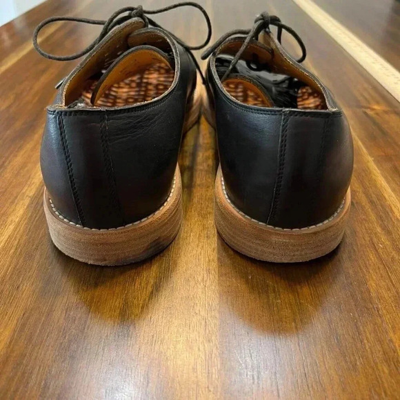 Marc Jacobs Handmade In Italy Leather Wood Perforated Shoe Size 11 - Picture 5 of 8